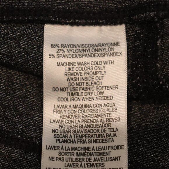 Calvin Klein Performance Athletic Workout Cropped Stretch Pants Size L - Picture 8 of 8